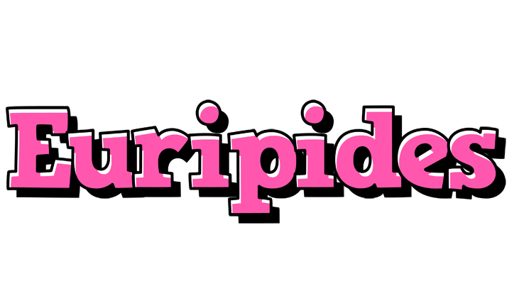 Euripides girlish logo