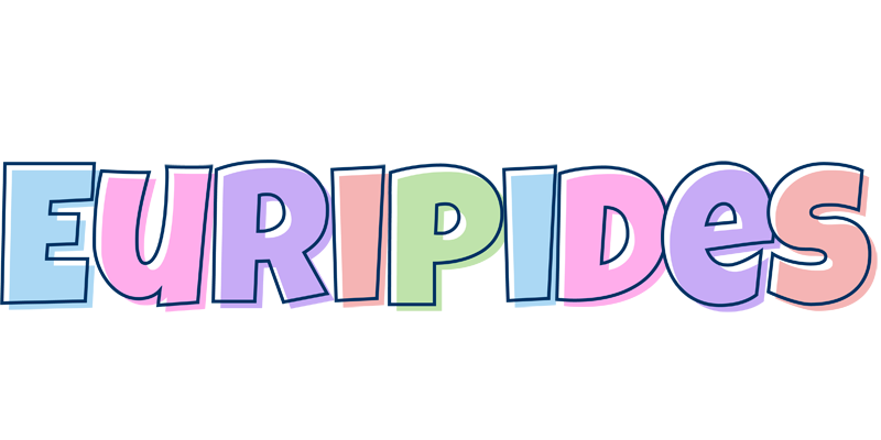 Euripides pastel logo