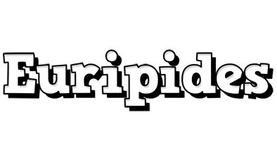 Euripides snowing logo