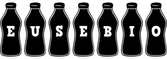 Eusebio bottle logo