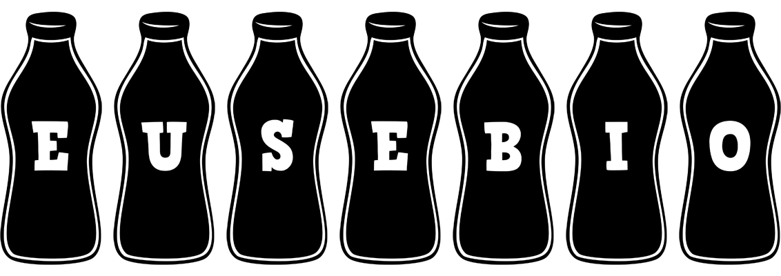 Eusebio bottle logo