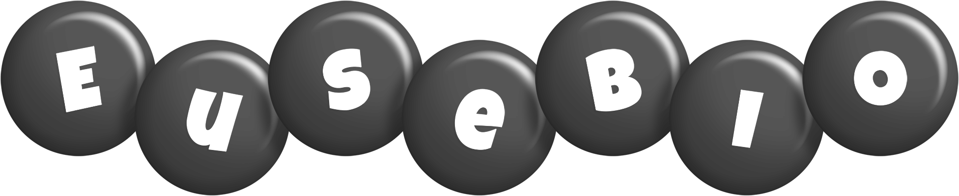 Eusebio candy-black logo