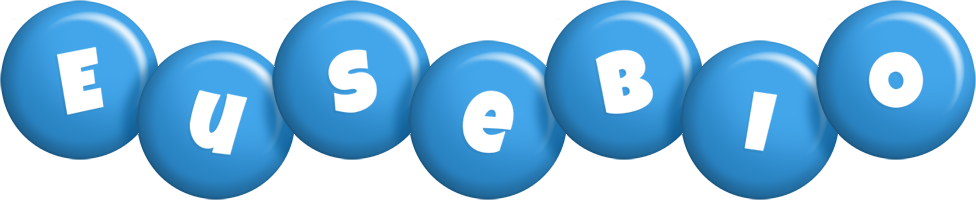 Eusebio candy-blue logo