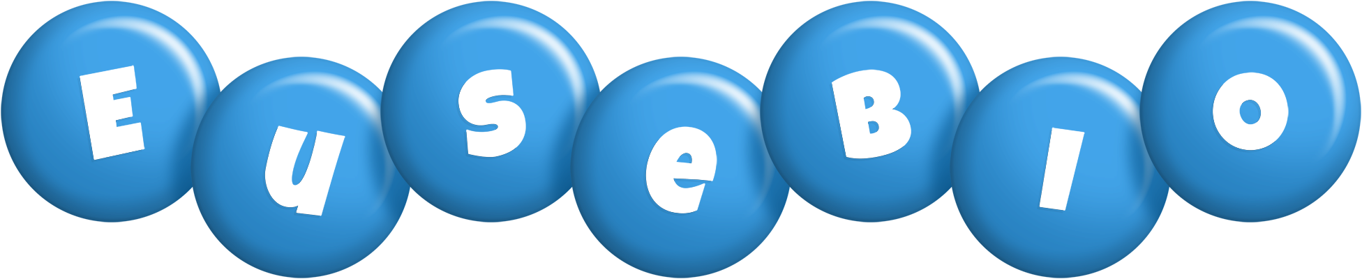 Eusebio candy-blue logo