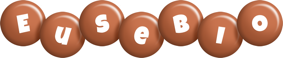 Eusebio candy-brown logo