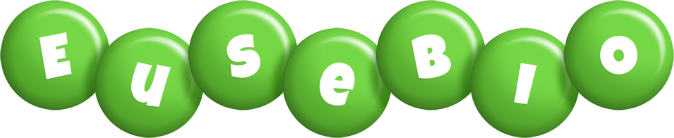 Eusebio candy-green logo