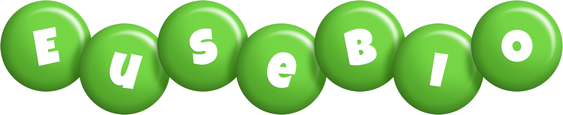 Eusebio candy-green logo