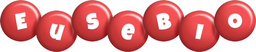 Eusebio candy-red logo