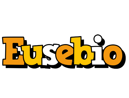 Eusebio cartoon logo