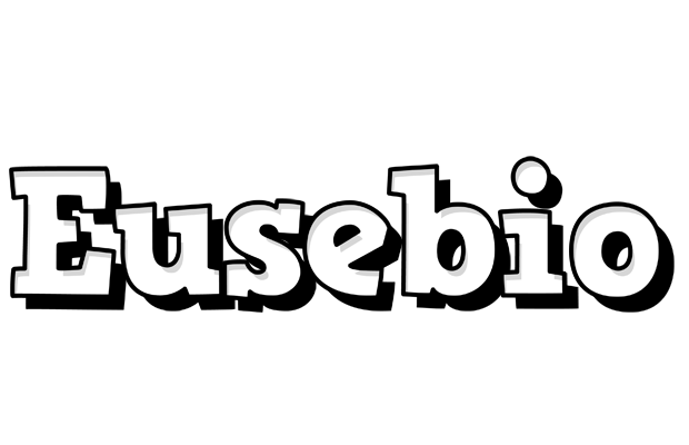 Eusebio snowing logo