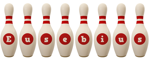 Eusebius bowling-pin logo