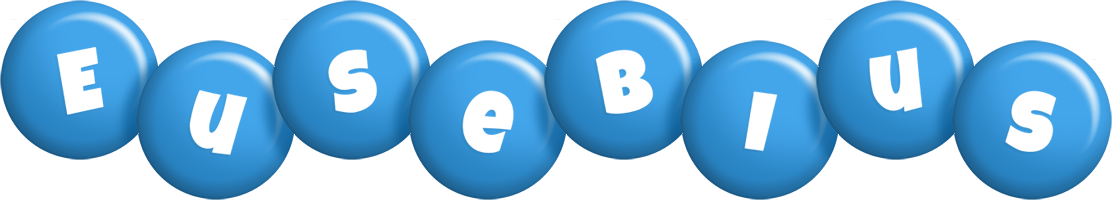 Eusebius candy-blue logo