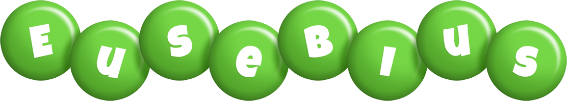 Eusebius candy-green logo