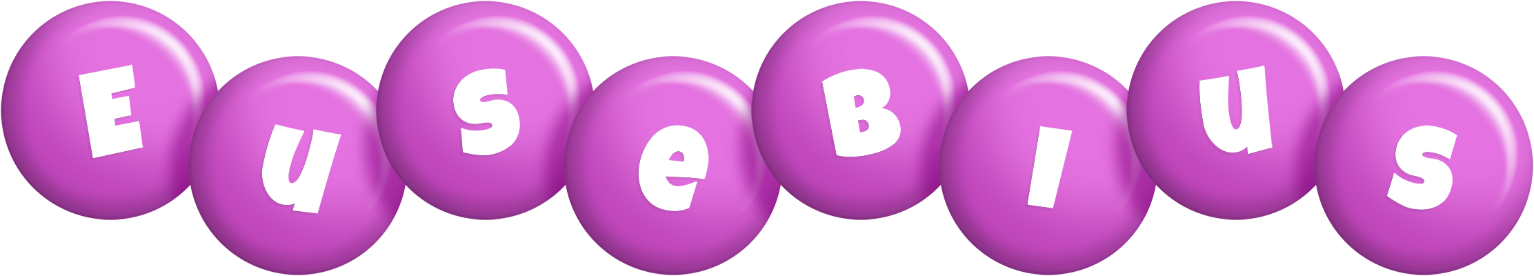 Eusebius candy-purple logo
