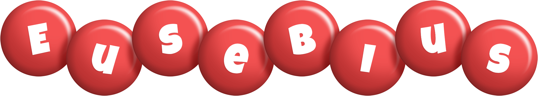 Eusebius candy-red logo