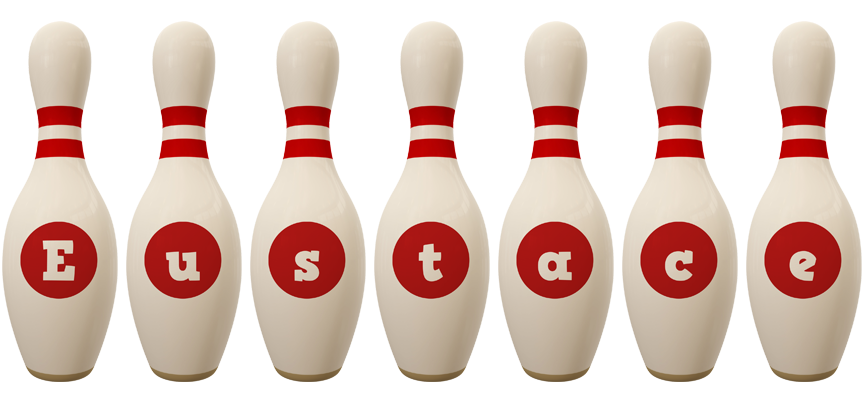 Eustace bowling-pin logo