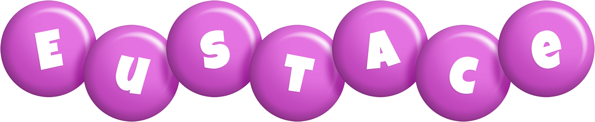 Eustace candy-purple logo