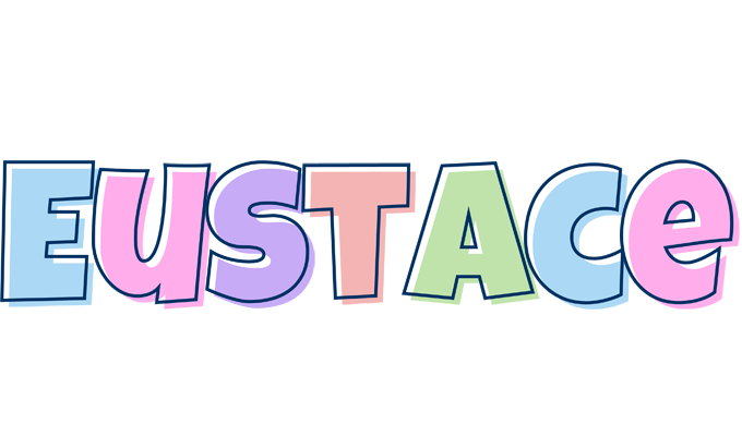 Eustace pastel logo