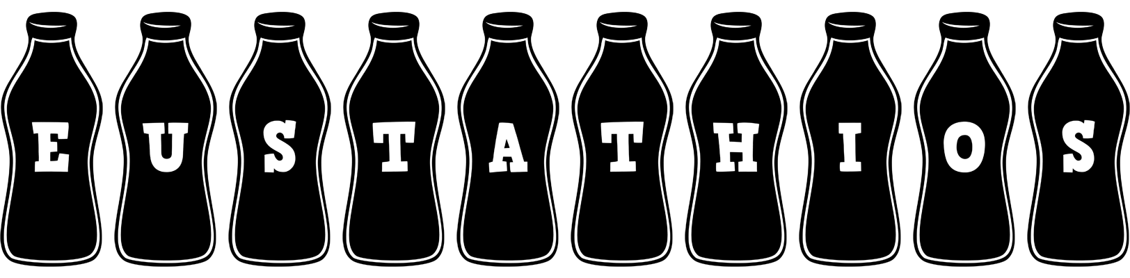 Eustathios bottle logo