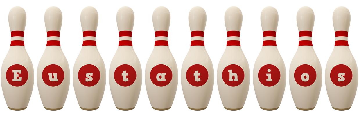 Eustathios bowling-pin logo
