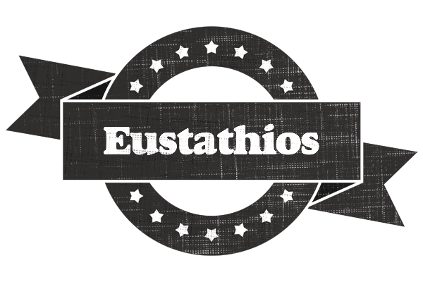 Eustathios grunge logo