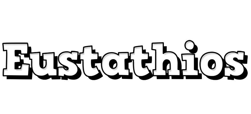 Eustathios snowing logo