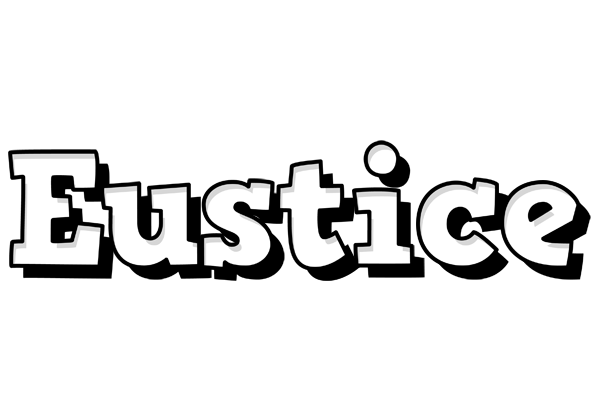 Eustice snowing logo