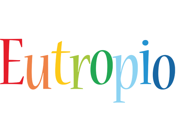 Eutropio birthday logo