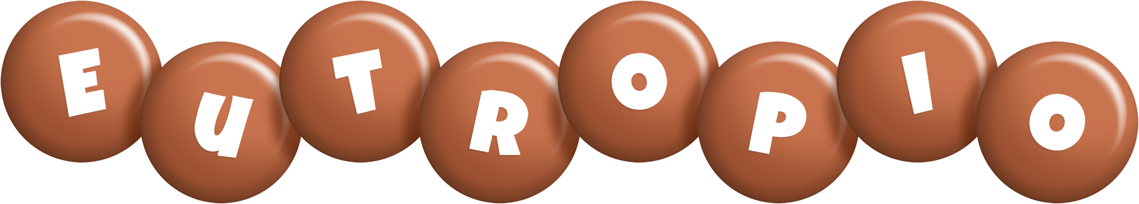 Eutropio candy-brown logo