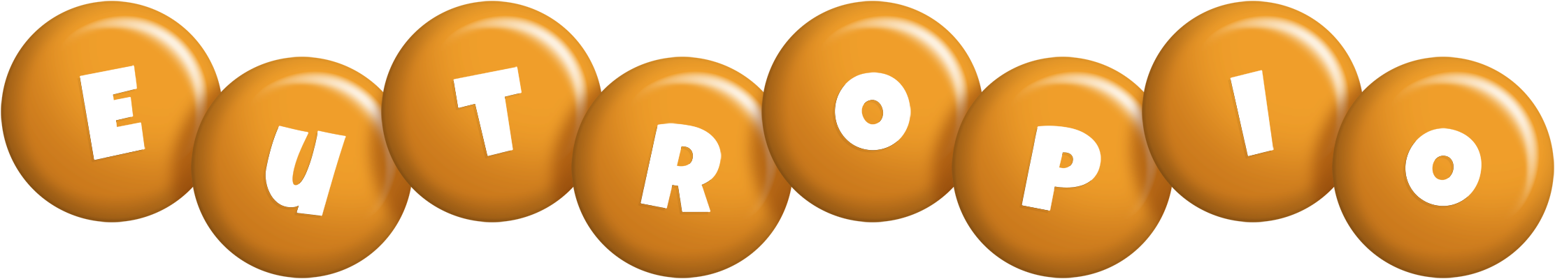 Eutropio candy-orange logo