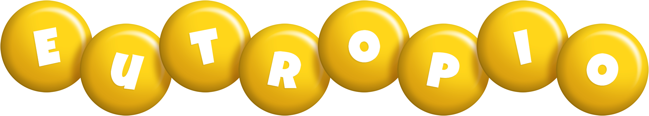 Eutropio candy-yellow logo