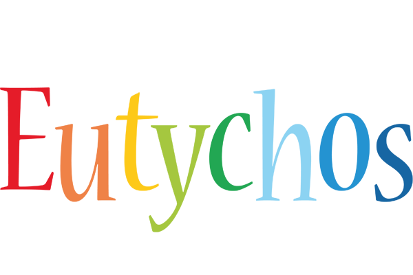Eutychos birthday logo