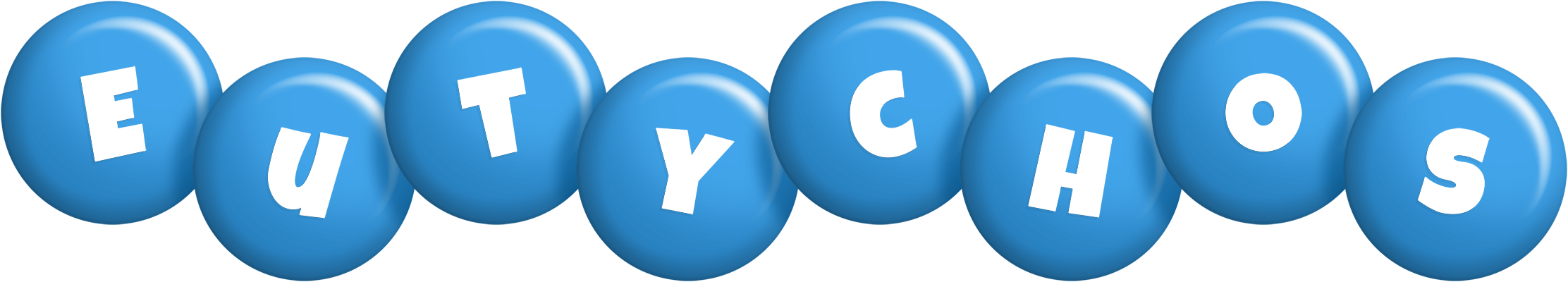 Eutychos candy-blue logo