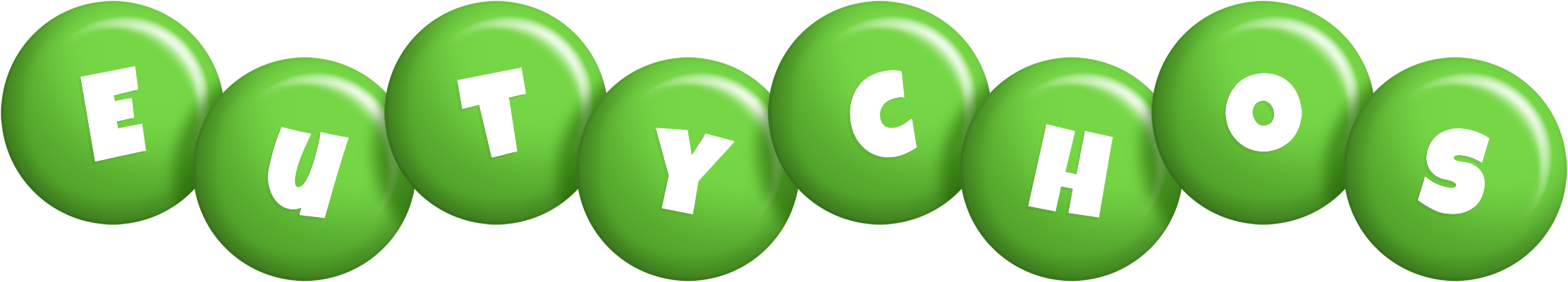 Eutychos candy-green logo