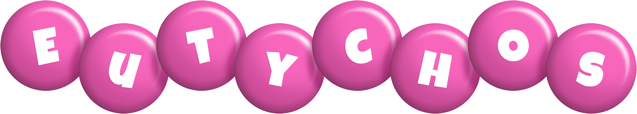 Eutychos candy-pink logo