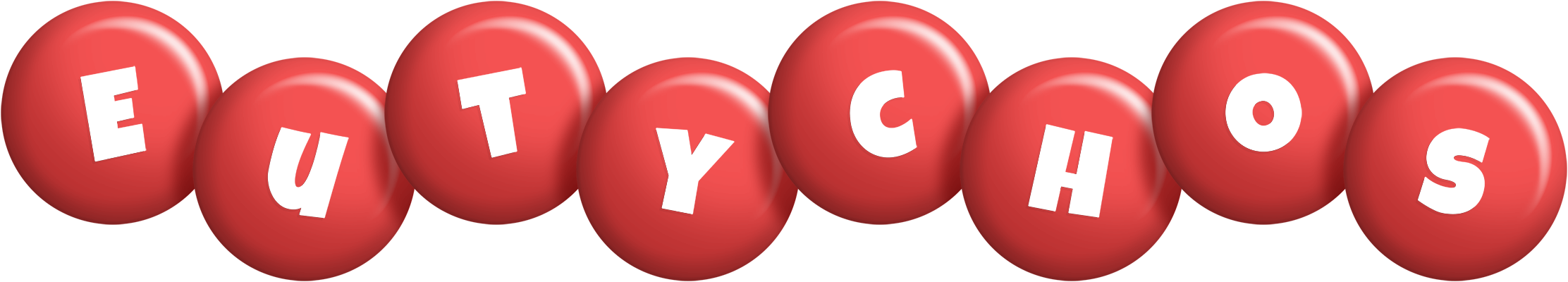 Eutychos candy-red logo