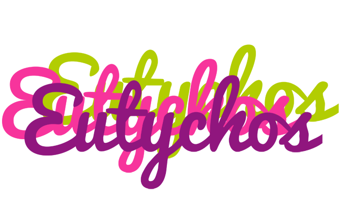 Eutychos flowers logo
