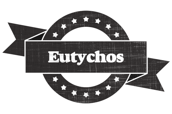 Eutychos grunge logo