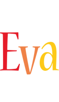 Eva birthday logo