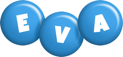 Eva candy-blue logo