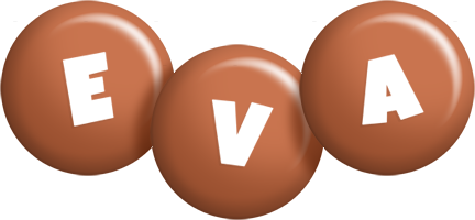 Eva candy-brown logo