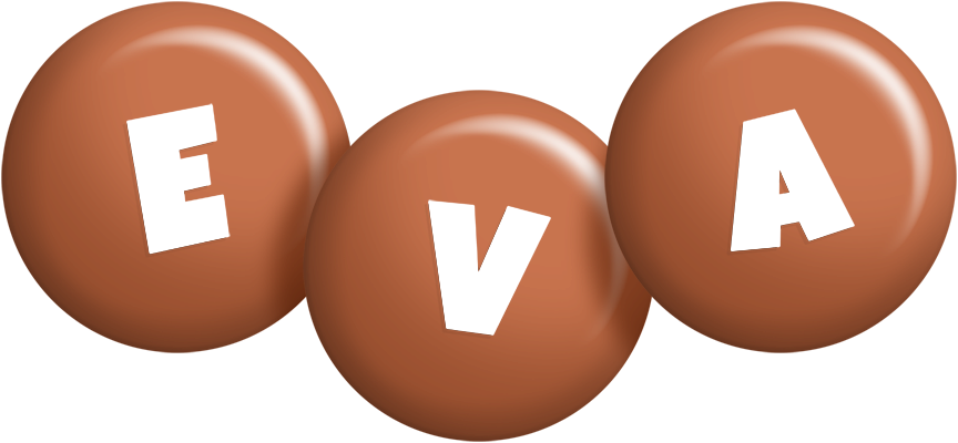 Eva candy-brown logo