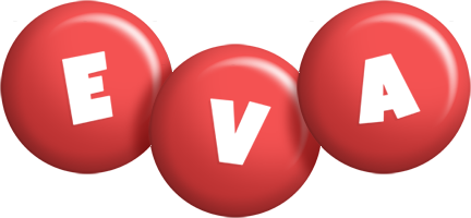 Eva candy-red logo