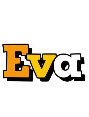 Eva cartoon logo
