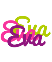 Eva flowers logo