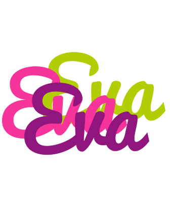Eva flowers logo