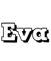 Eva snowing logo