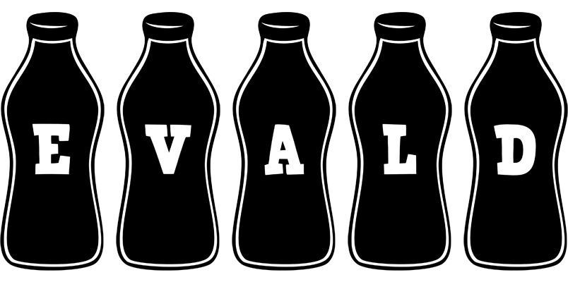 Evald bottle logo