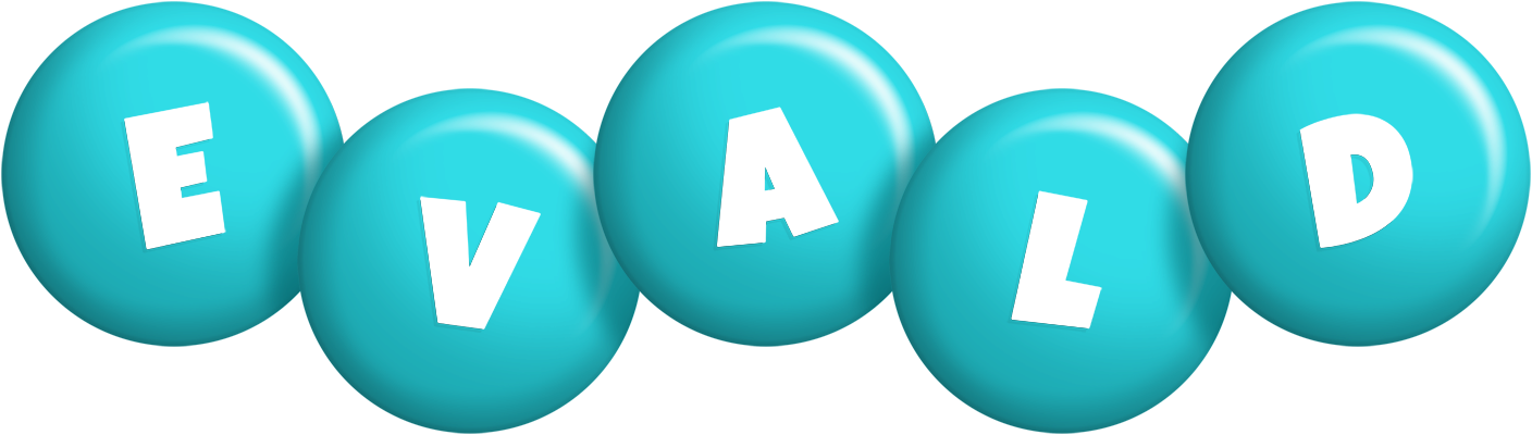 Evald candy-azur logo