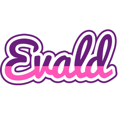Evald cheerful logo
